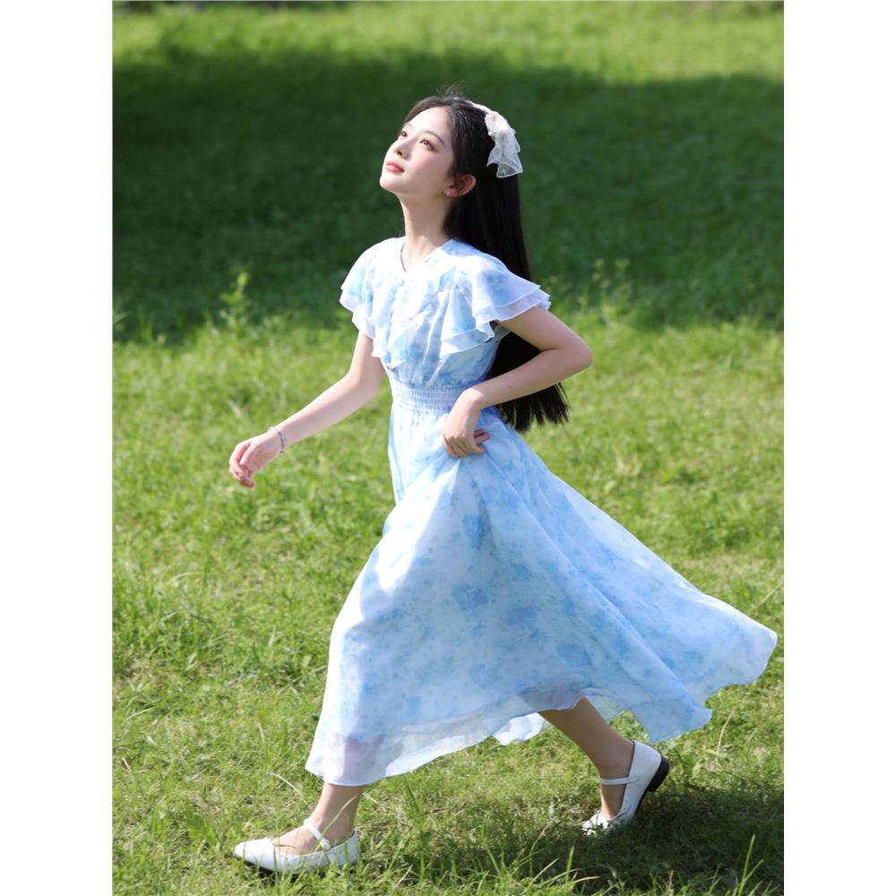 女童连衣裙夏季2026新款