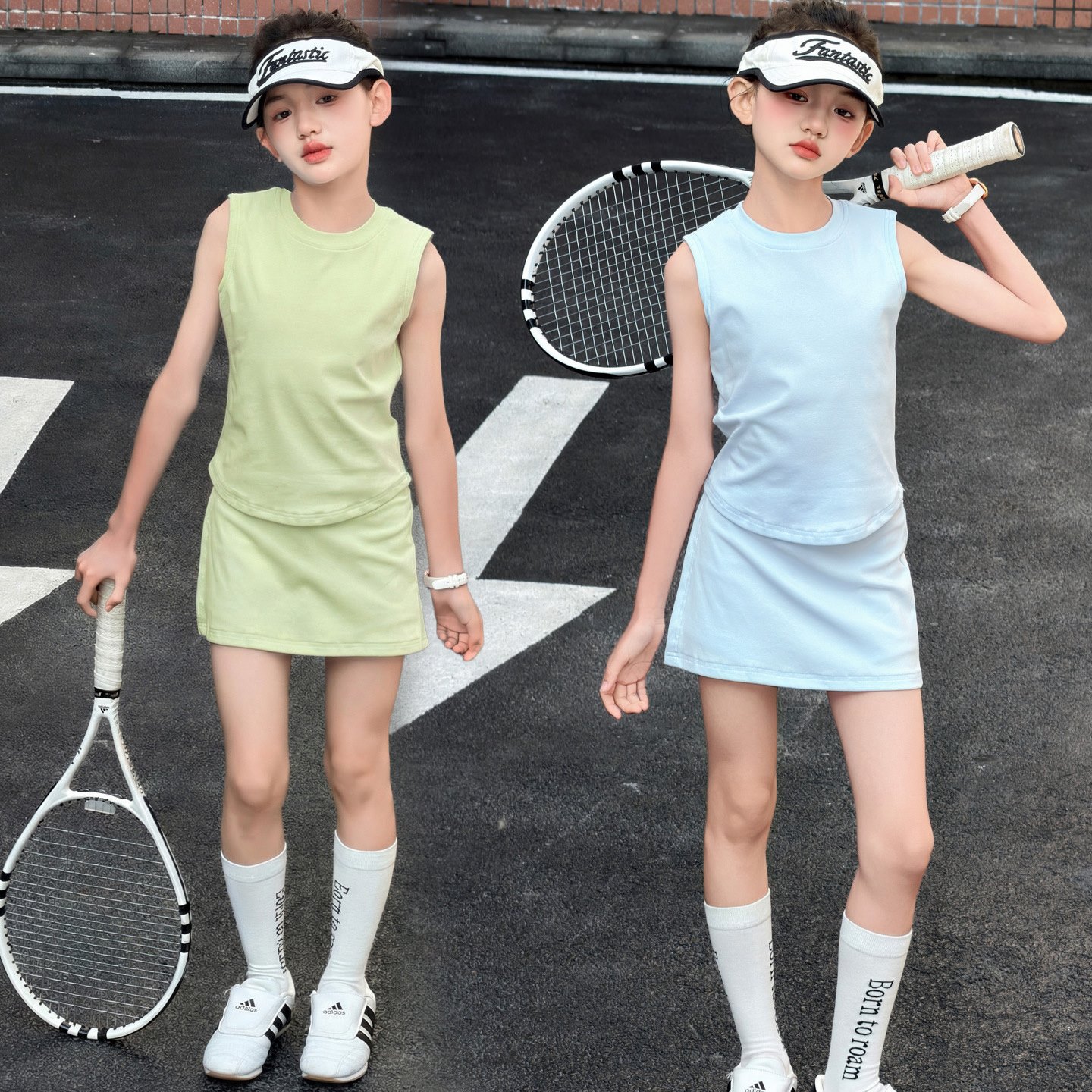 女童夏季运动套装2026新