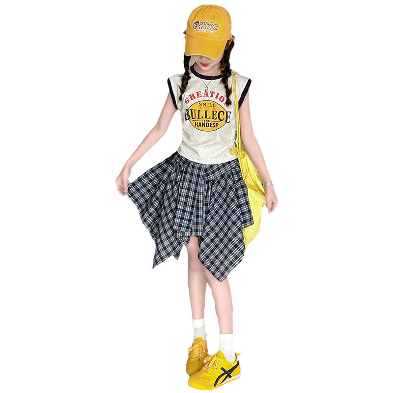女童半身裙夏季2026新大-