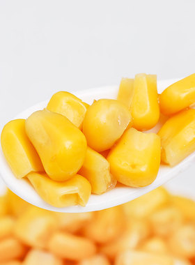 即食玉米粒60g*2袋甜玉米休闲零食罐头粗粮不添加搭配沙拉低钠