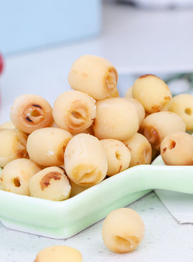 富亿农即食莲子50g*6袋软包装罐头小袋去芯湖南休闲茶点清甜零食