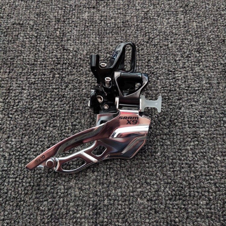 美国速连sram X9 前拨链器30速山地车前拨直挂式前变速器3*10正品