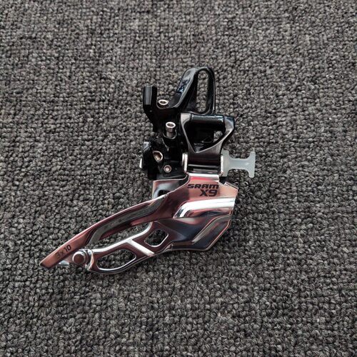 美国速连sram X9 前拨链器30速山地车前拨直挂式前变速器3*10正品