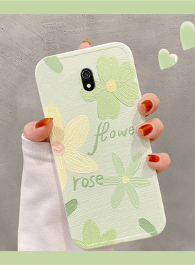 适用于小米红米8A手机壳女创意ins清新Redmi 8a硅胶M1908C3KE防摔