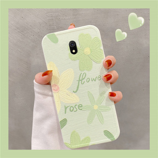 适用于小米红米8A手机壳女创意ins清新Redmi 8a硅胶M1908C3KE防摔
