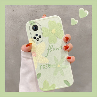 适用于华为nova9手机壳仙女全包NAM AL00硅胶套创意小花防摔气质