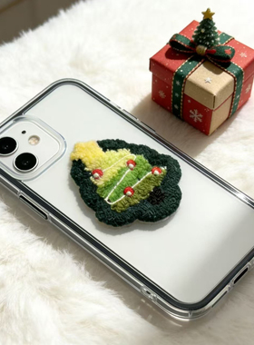 适用于OPPOREALME真我15手机壳透明撞色软胶realme15简约2026新款春日氛围手工刺绣保护套