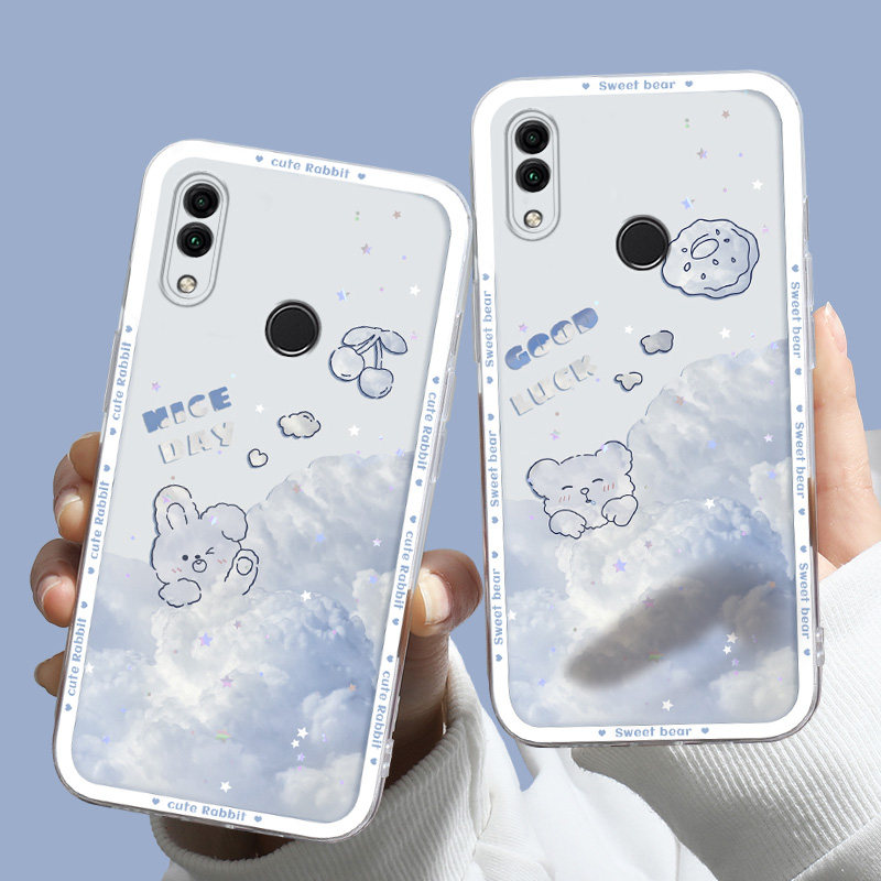 适用于华为荣耀畅玩8C手机壳小众Honor 8c全包BKK-AL10潮小兔可爱