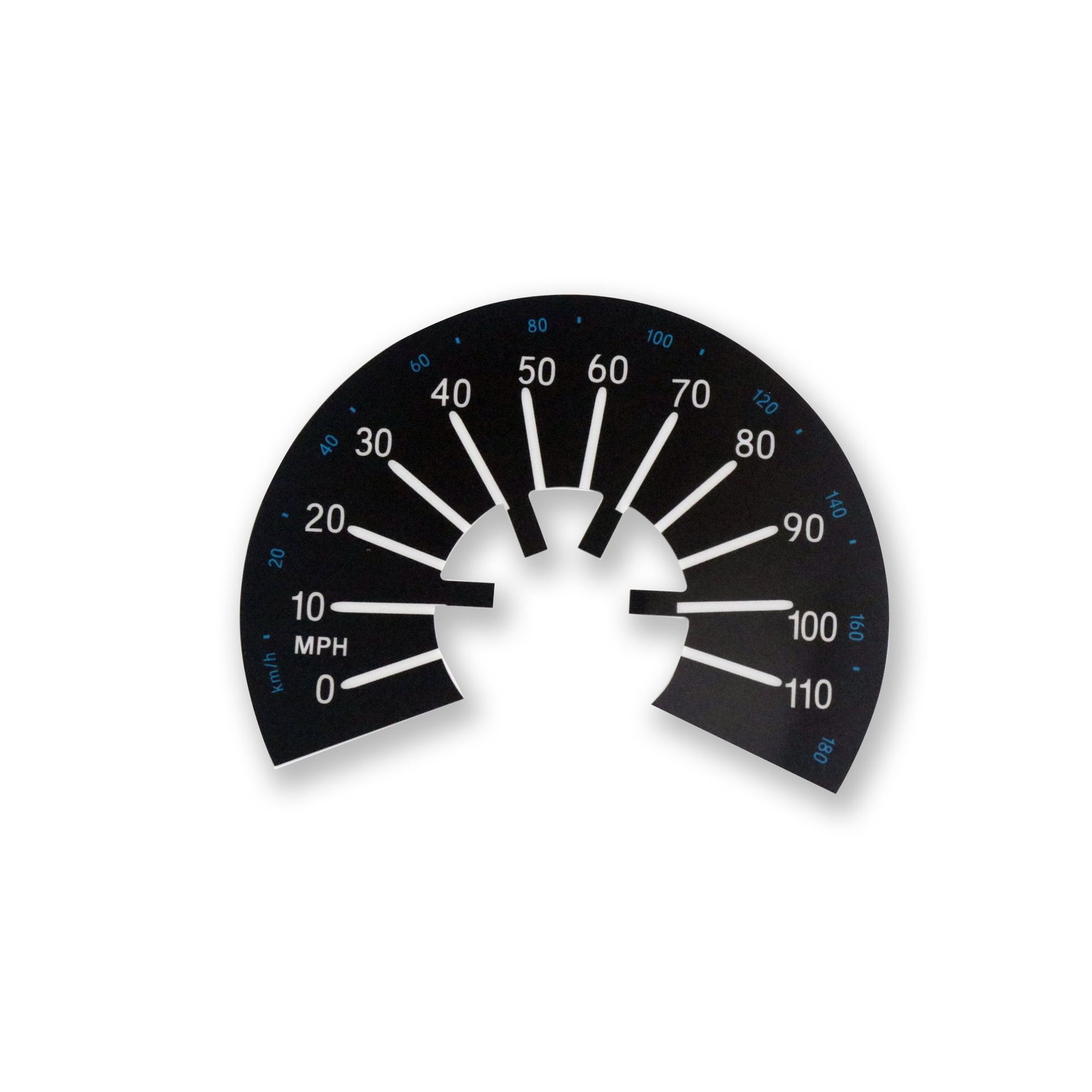 pvc面贴定制定做汽车仪表贴膜面板 刻度仪表盘pet面贴 丝印PVC转