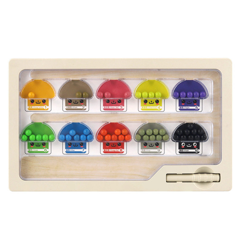 儿童磁性数字走珠迷宫玩