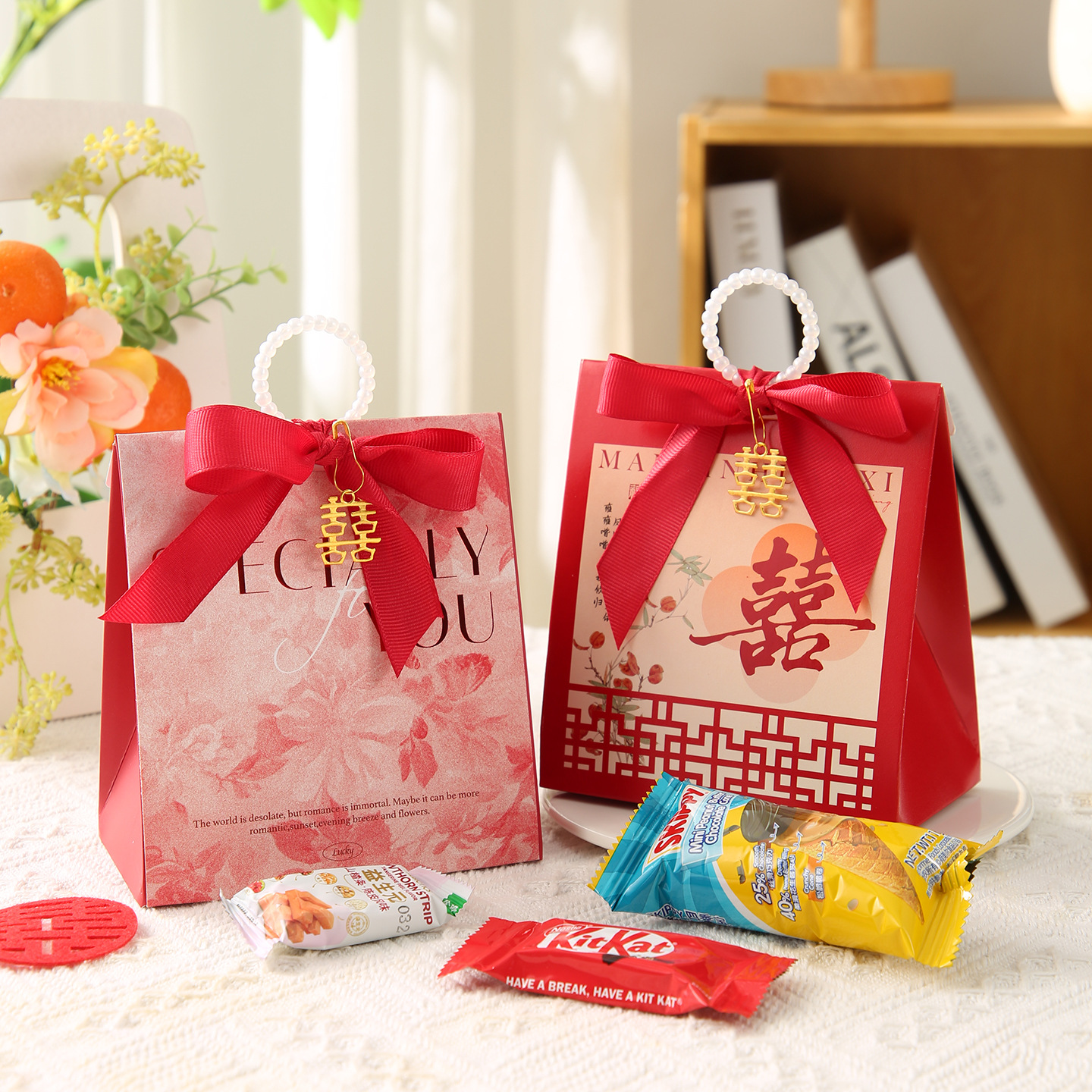 喜糖盒结婚高级感2025新