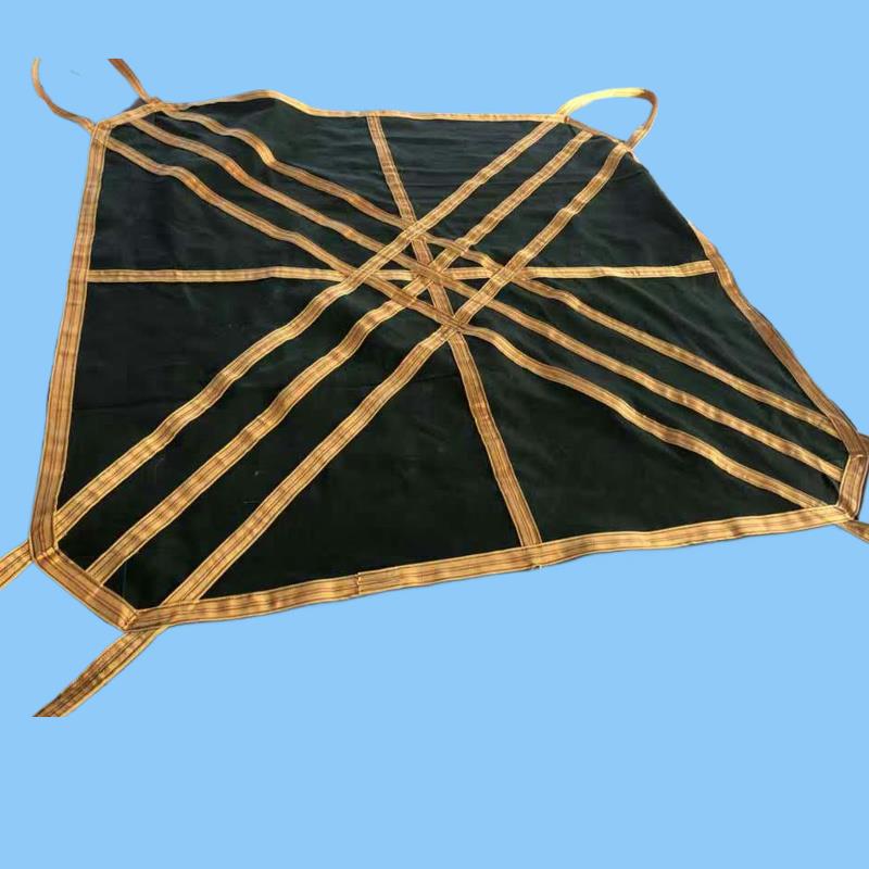 帆布软托盘 吨袋小区装修沙子水泥吨包可吊2吨吊机叉车托盘软