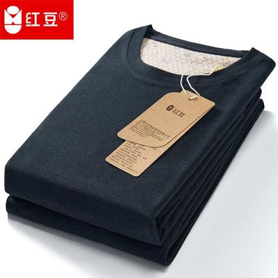 红豆冬季加绒加厚保暖套装