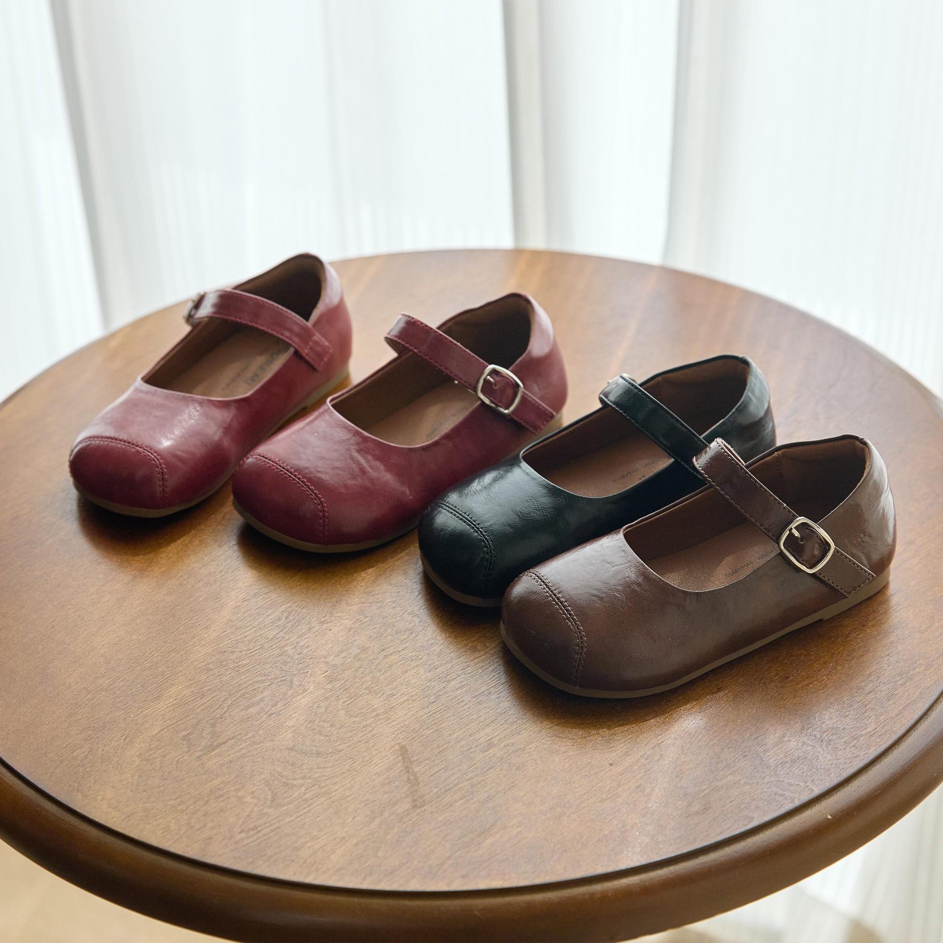 韩版童鞋2026女童春秋新款玛丽珍公主小皮鞋儿童红色新年软底单鞋,童鞋/婴儿鞋/亲子鞋,皮鞋,淘宝优惠券,粉丝福利购,淘宝优惠卷