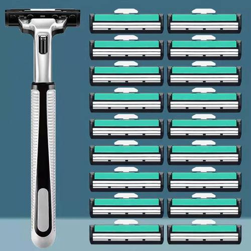 正品吉利仕双层剃须刀老式刮胡刀