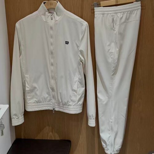 Wilson威尔胜25年春季新款男士网球运动梭织外套 WM00579511GYC