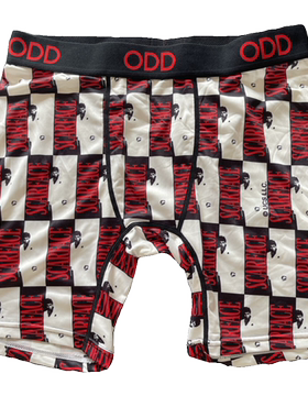 出口英国ODD潮牌长腿内裤男 防磨腿专业运动速干跑步短裤卡通平脚