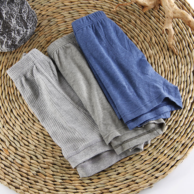 l绿洲汉麻麻棉透气男士内裤