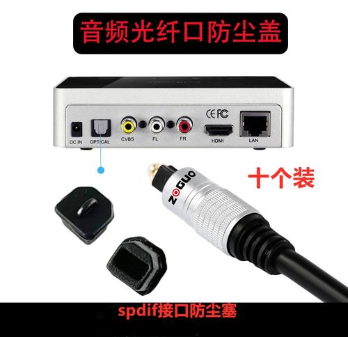 光纤音频接口防尘盖spdif信号堵头optical数字光纤输出口防尘塞