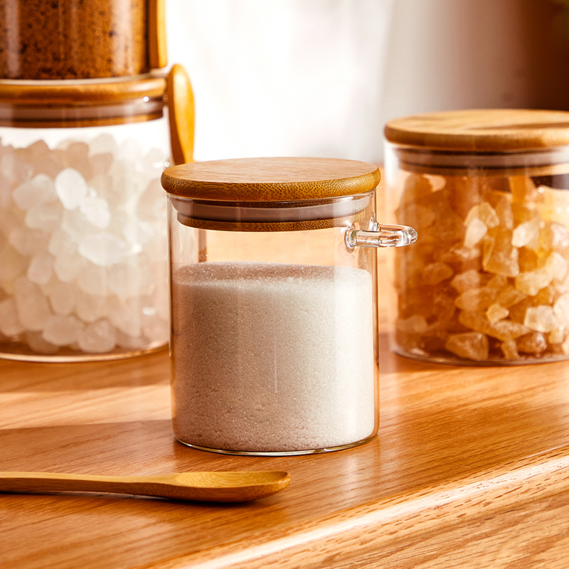 糖罐厨房白糖收纳盒调料组合套装