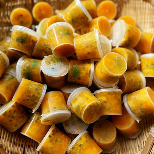 【一次性冷冻分装盒】百香果盒