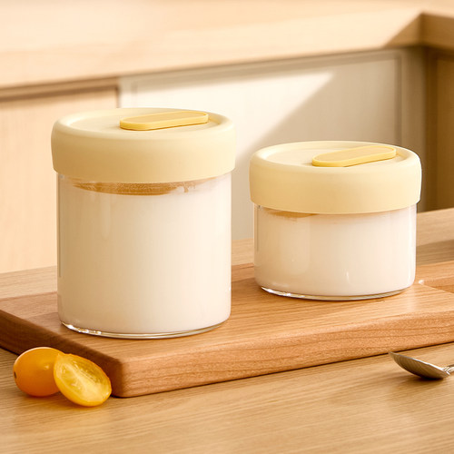 【酸奶发酵分装瓶】高硼硅玻璃