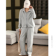 自留系列 直筒裤 100%棉运动套装 卫裤 两件套 女卫衣外套开衫 金标品