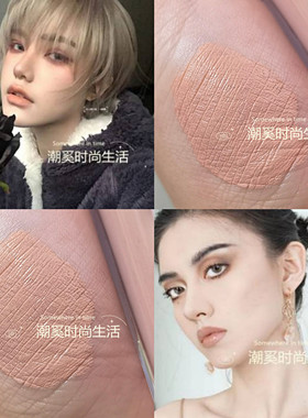 小众欧美风裸色口红 滋润唇膏丝绒雾面泥土色唇彩细腻裸灰色唇釉