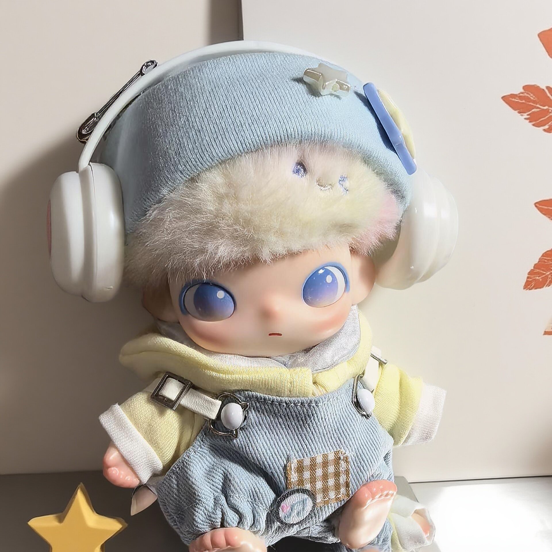 Dimoo眷恋依赖娃衣新生日记新奇衣服盲盒秋冬装扮搪胶玩偶冬日套