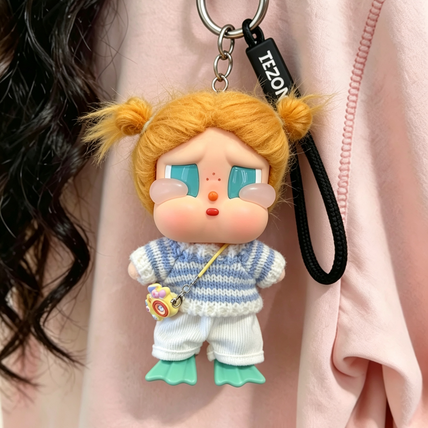 【秋冬新款】咕噜咕噜娃衣毛衣哭娃娃衣crybaby沙滩系列15cm度假
