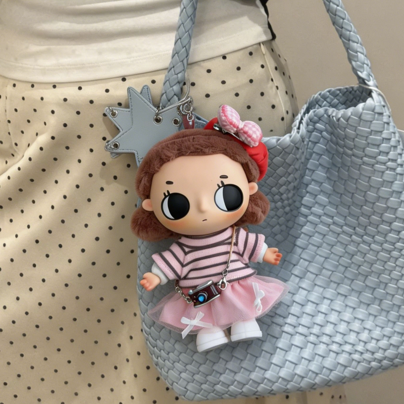 Nyota娃衣小小瞬间系列衣服摘星星跳格子下午三点搪胶毛绒公仔图片