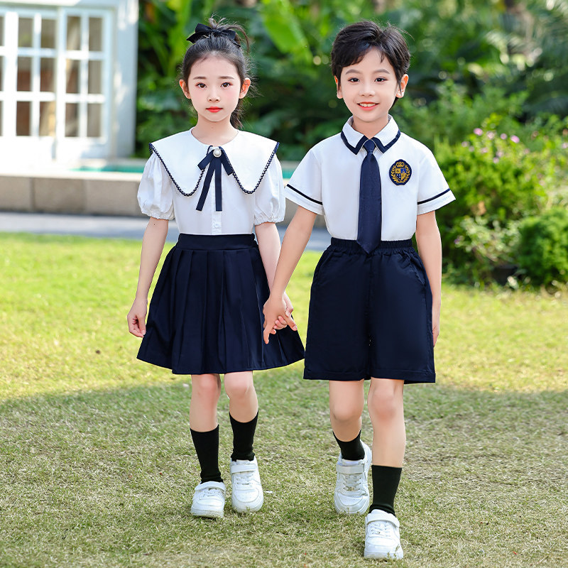 幼儿园园服小学生校服六一儿童合唱演出服诗歌朗诵毕业照表演服装