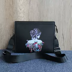 Trendy Men's Small Square Bag, Men's Shoulder Bag, Simple Crossbody Bag, 10inch Tablet Bag, Large Capacity Hard Leather Men's Bag, Women's Bag