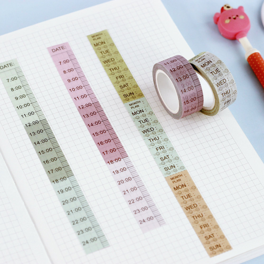 Time-axis tape plan Paper tape practical PDA Diary diy Decorative stickers 2 electionin the Electronic Dictionary/Electronic paper book/Stationery , Adhesive Supplies , Tape/Tape/Strips  category - from Buy2taobao.com to provide professional Taobao agent buy service