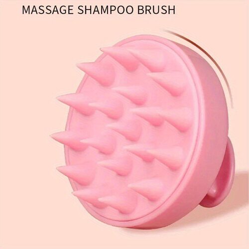 Scalp Massager Hair Scalp Scrubber Soft Silicone Bristles
