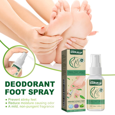 3PCS  South Moon Foot Odor Spray - Eliminates Odors