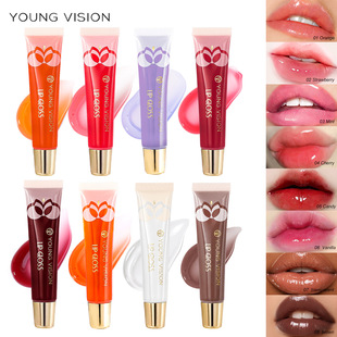 玻璃镜面透明唇油唇彩 Glass mirror transparent lip gloss