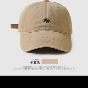 水洗百搭文艺范软顶字母刺绣四季棒球帽