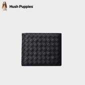 暇步士钱包男款 皮夹子年轻人 男式 2025新款 真皮钱夹卡包牛皮编织款