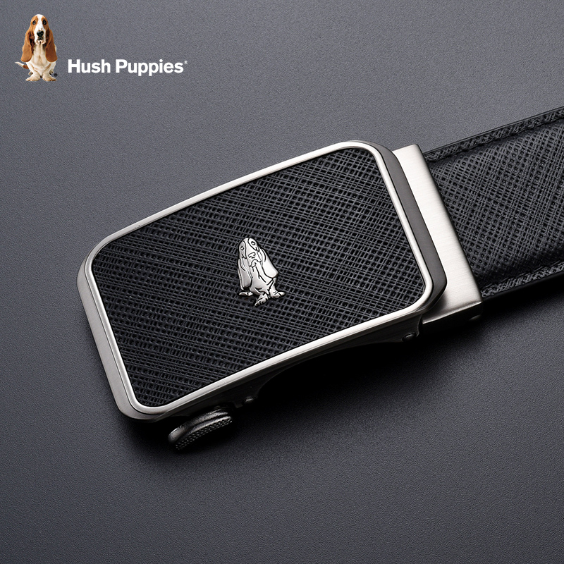 暇步士男士时尚商务真皮腰带