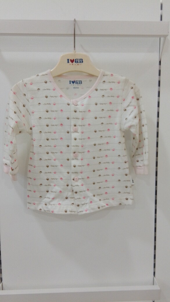 女宝春秋长袖秋衣纯棉针织卡通可爱公主家居服 66/44 A类
