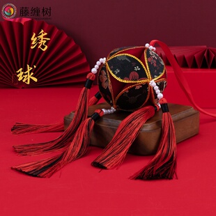 广西靖西旧州壮族纯手工绣球挂件伴手礼商务活动礼特色礼品吉祥物