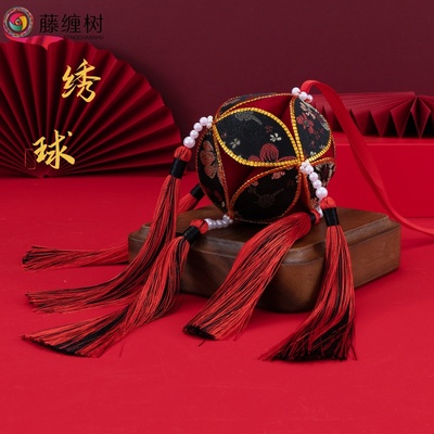 广西靖西旧州纯手工绣球广西礼物