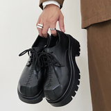 XZ110-25213#高级感男增高大头鞋英伦休闲皮鞋P120（199），男鞋皮鞋，星座110