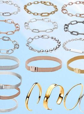 925银潘家风格手链永恒心