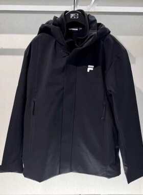 FILA斐乐潮牌2025年冬新款男装运动连帽梭织两件套外套T11M447701
