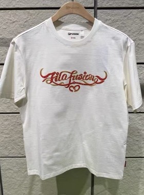 FILA斐乐潮牌情侣2026年休闲新年运动时尚短袖T恤T11U612101