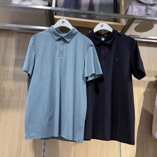 男子运动休闲针织短袖POLO衫T恤