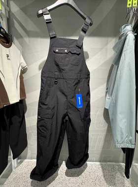 FILA斐乐潮牌女装 2025夏季新款潮流运动宽松背带裤 T11W421303