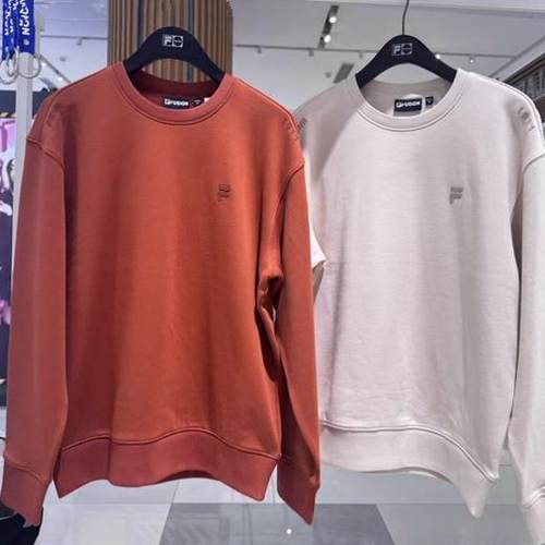 男女装宽松针织圆领套头卫衣